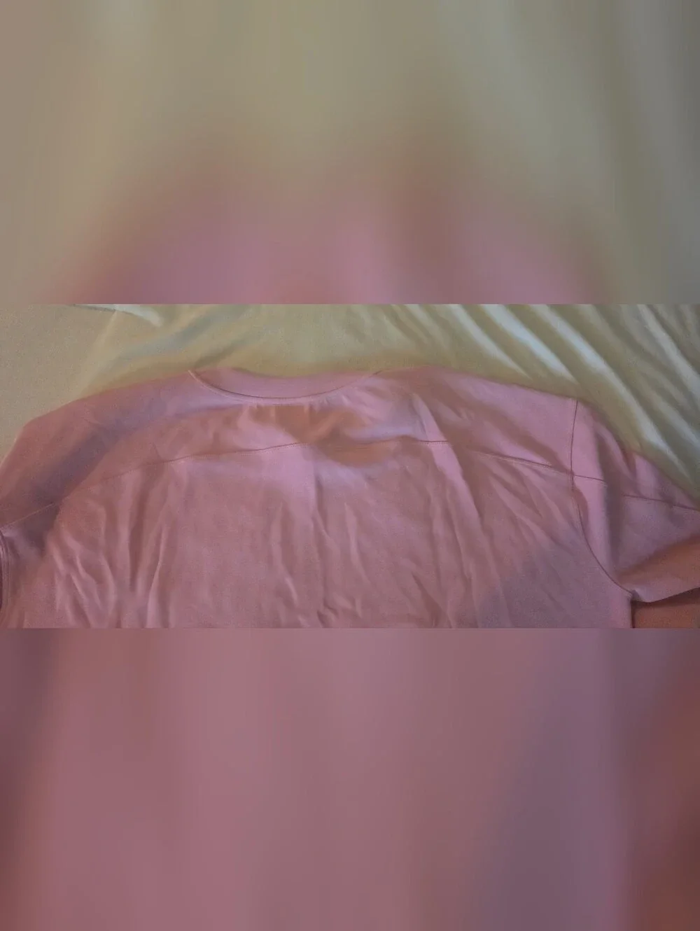 lululemon athletica pastel pink crewneck sweatshirt